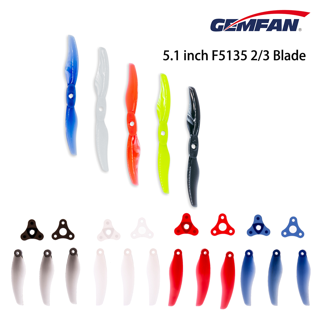 5 Inch Propeller - 4 Pasang GEMFAN Floppy Proppy F5135