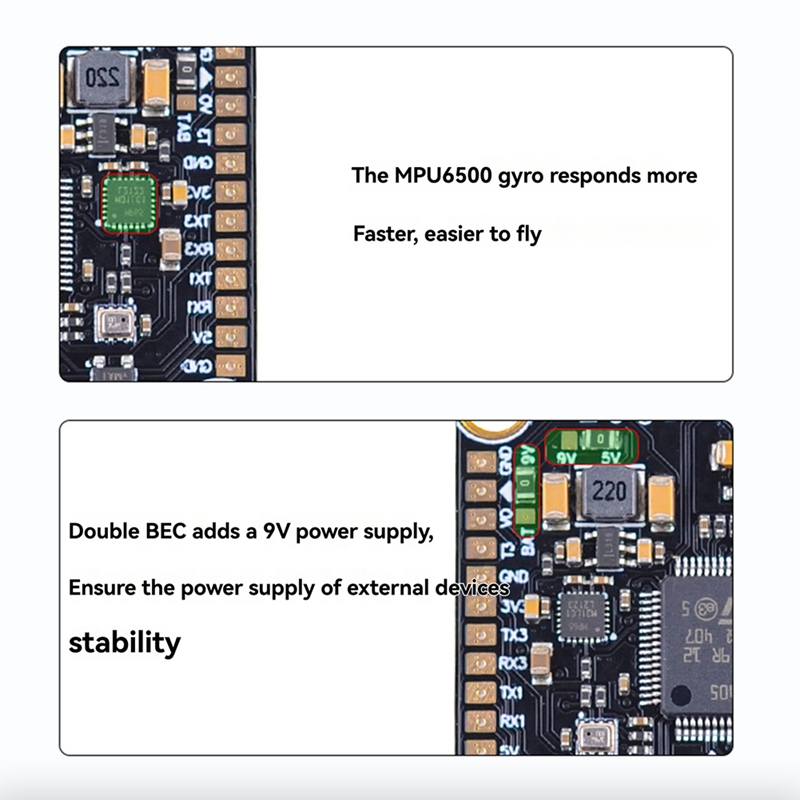 F405 Flight Controller - 80A+F405/F722 STACK untuk Drone FPV 13