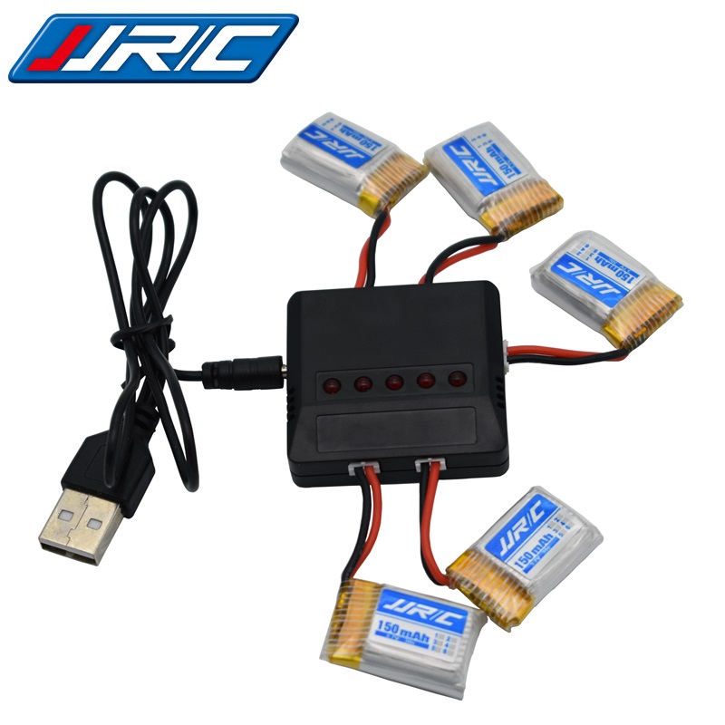 Balance Charger Rc - Baterai JJRC H36 Asli 3.7V 150MAh