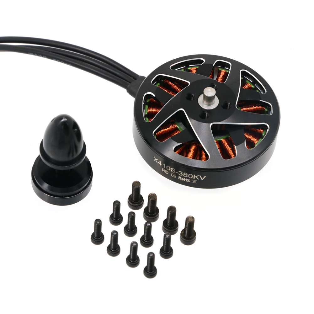 4 Buah UAngel 4108 X4108 380KV - Brushed Drone Motor ulasan dan harga