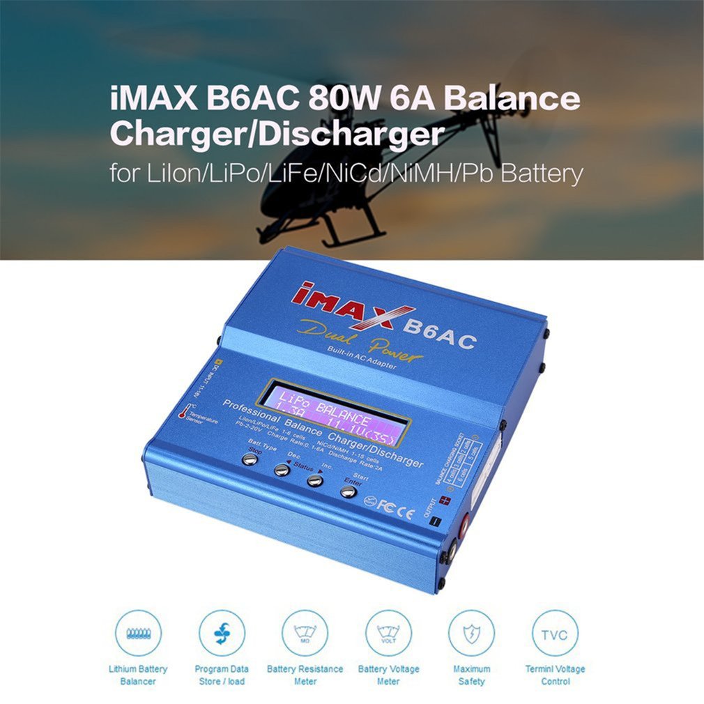 Untuk IMAX B6AC 80W Pengisi Da - Balance Charger Rc ulasan dan harga