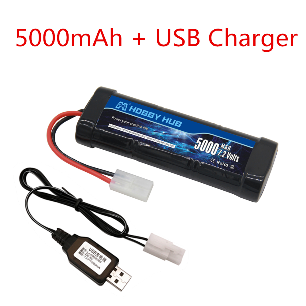 7.2V 5000 MAh Ni-mh Battery Pa - Balance Charger Rc ulasan dan harga