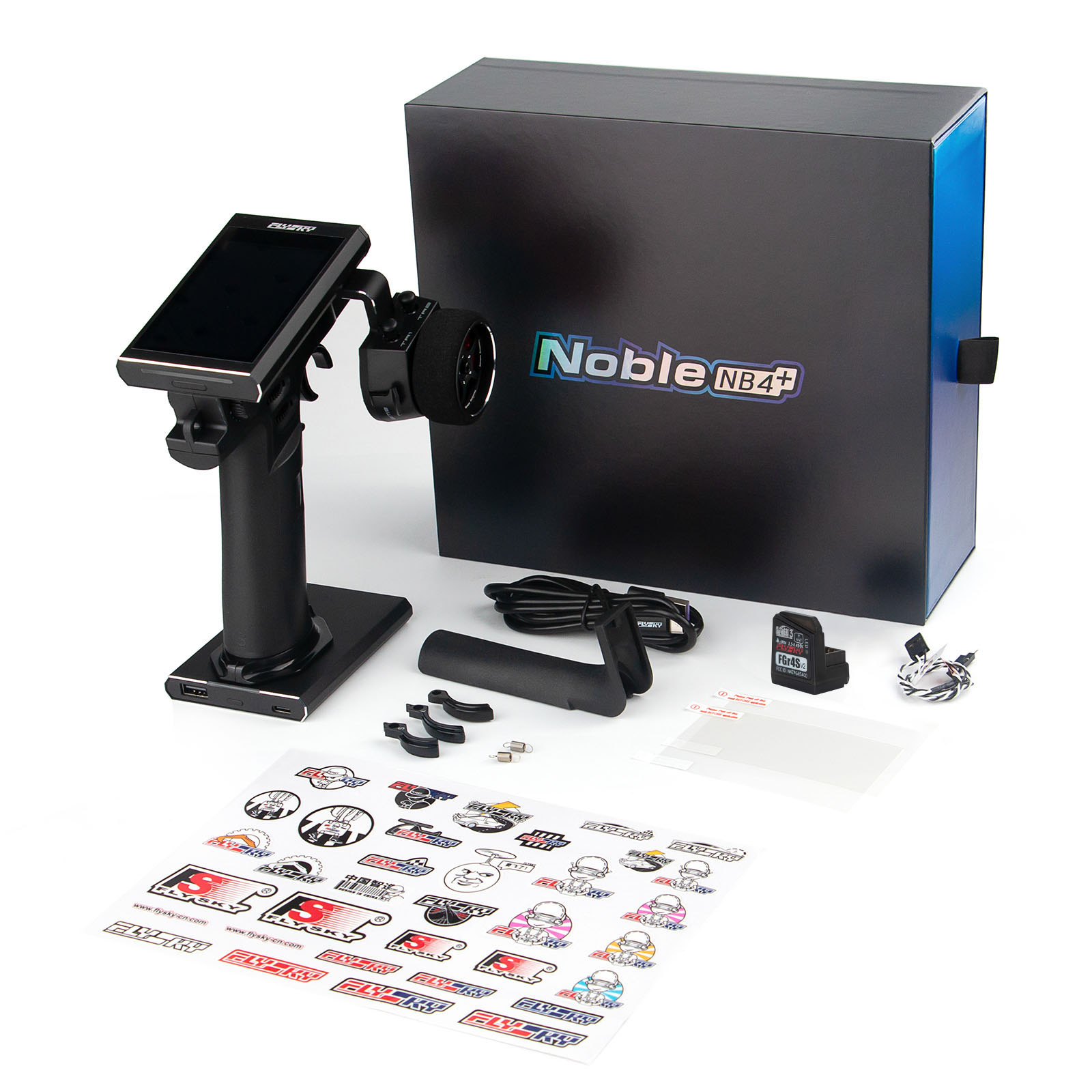 Flysky Noble NB4+ 2.4G 8CH Rad - Flysky Transmitter ulasan dan harga
