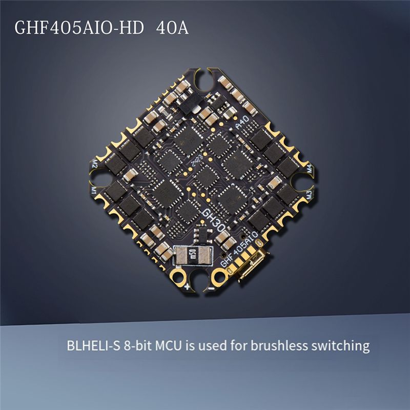 ABTI-GHF405AIO-HD 40A Pengontr - F405 Flight Controller ulasan dan harga