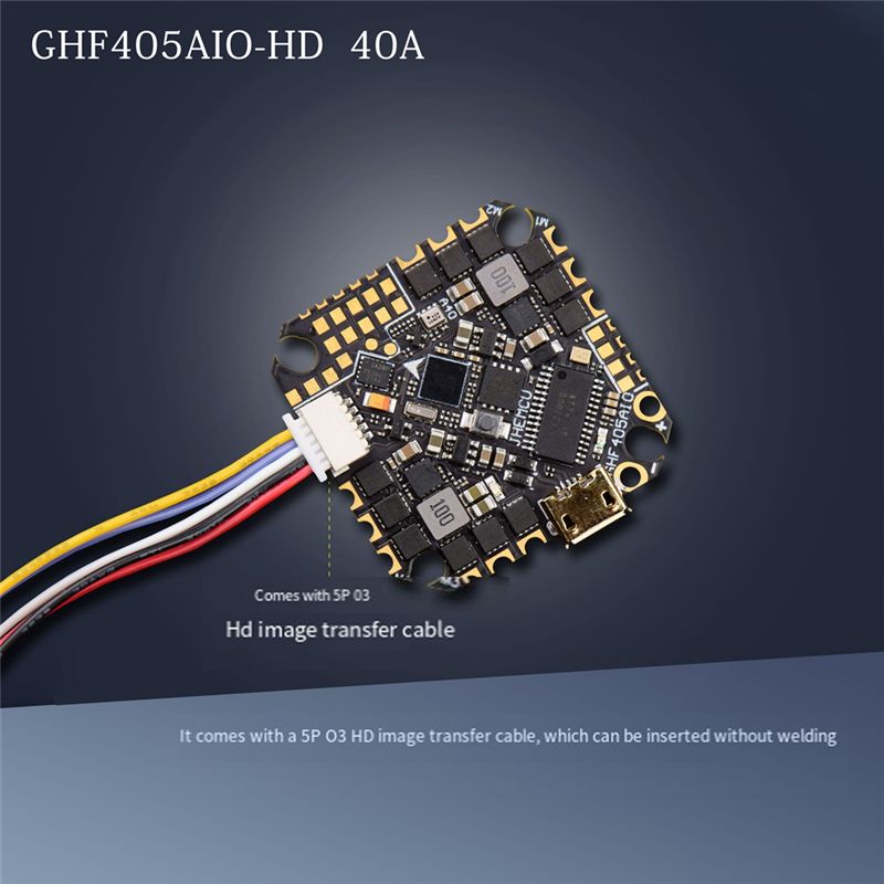 ABTI-GHF405AIO-HD 40A Pengontr - F405 Flight Controller ulasan dan harga