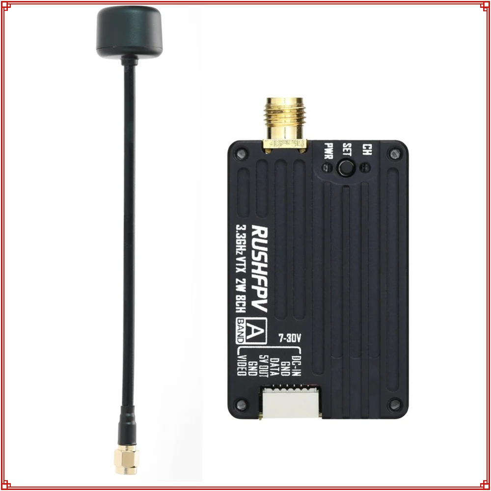 2026 RUSHFPV 3.3G 2W VTX Trans - Rc Transmitter ulasan dan harga