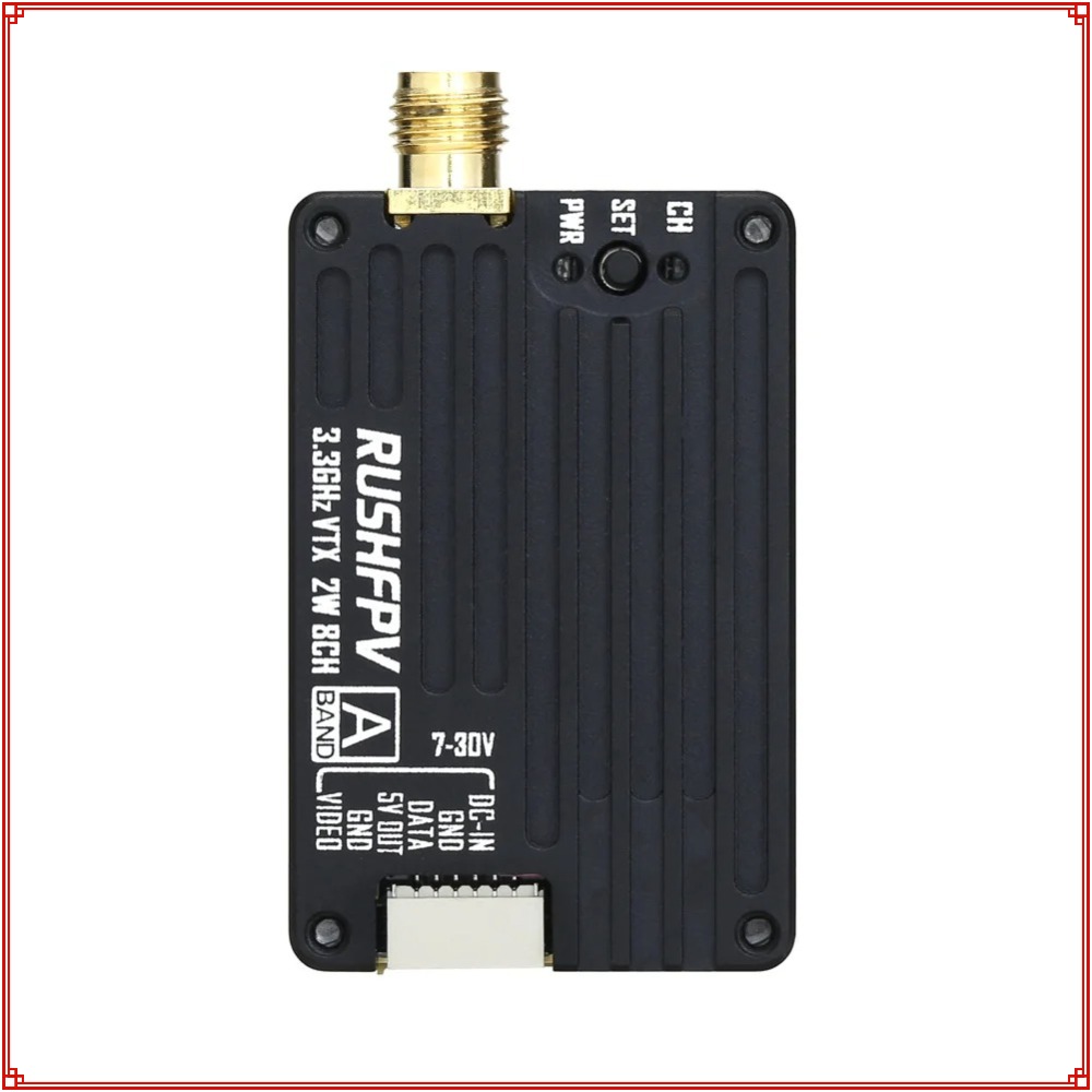2026 RUSHFPV 3.3G 2W VTX Trans - Rc Transmitter ulasan dan harga