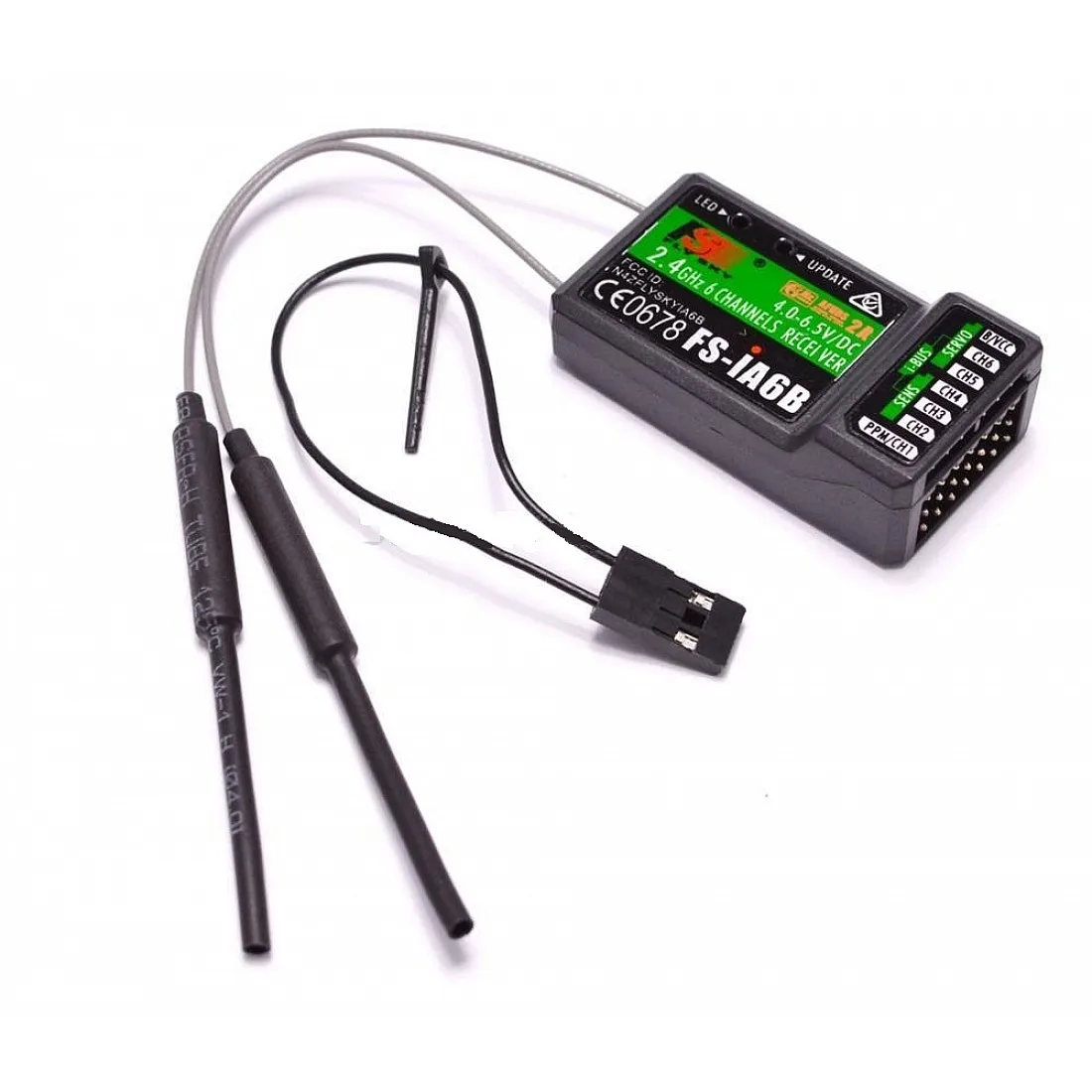 Penerima Flysky Fs-IA6B 2.4G 6 - Flysky Transmitter ulasan dan harga
