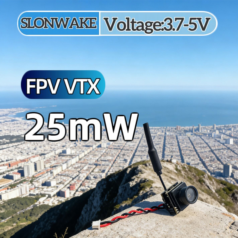 SLONWAKE FPV 25mW Simulasi Day - Fpv Camera ulasan dan harga