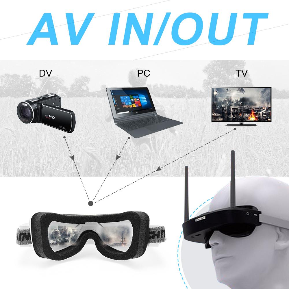 Eachine kacamata FPV EV100, ca - Goggles Fpv ulasan dan harga