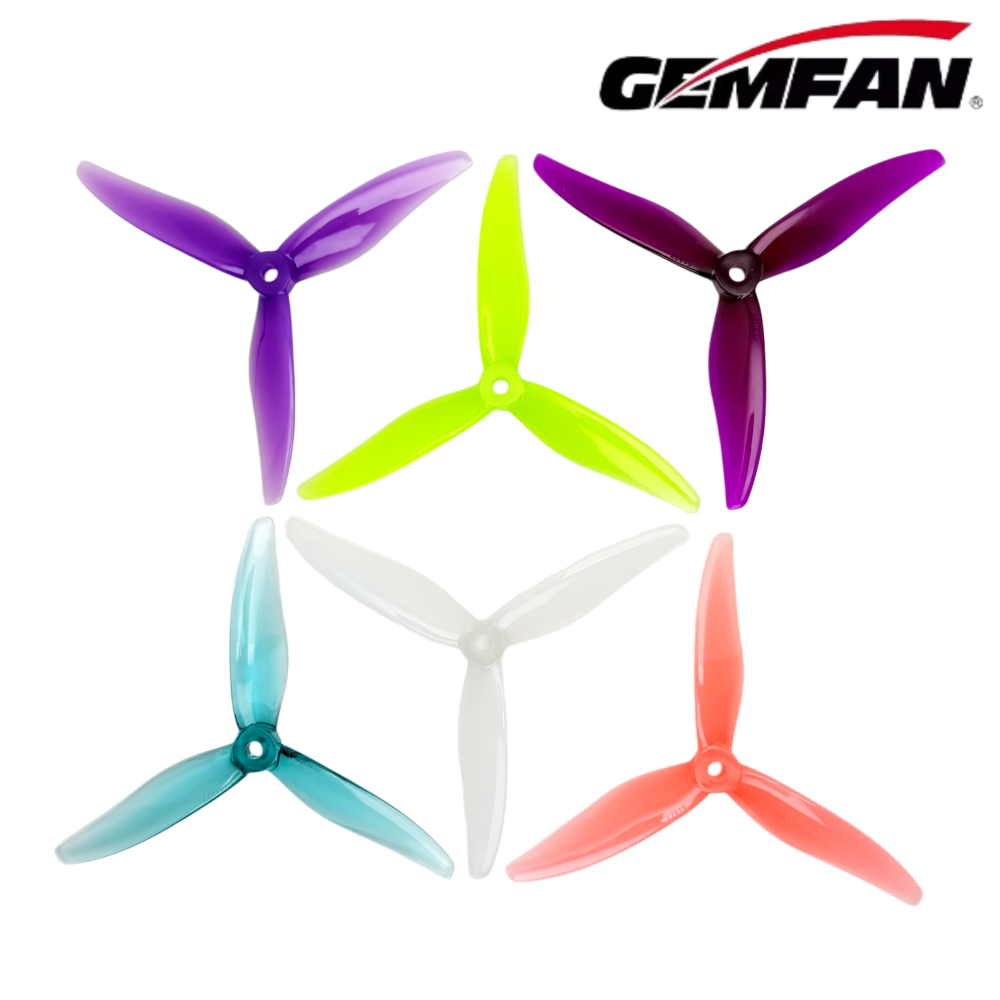 2 Pasang Gemfan Hurricane 5137 - 5 Inch Propeller ulasan dan harga