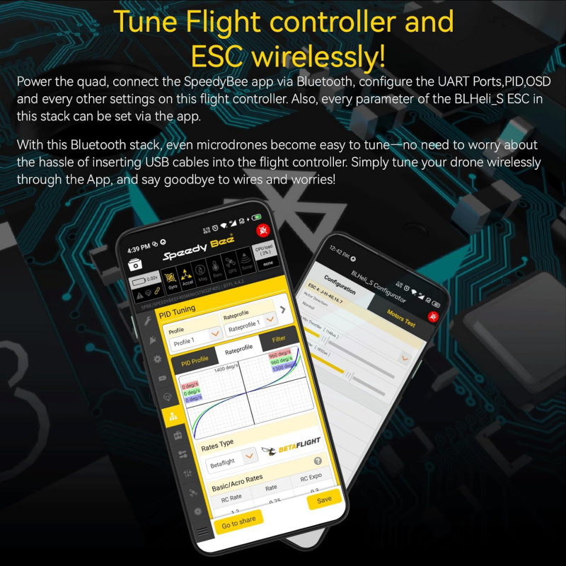 F405 Mini Stack BLS 35A 4in1 E - F405 Flight Controller ulasan dan harga