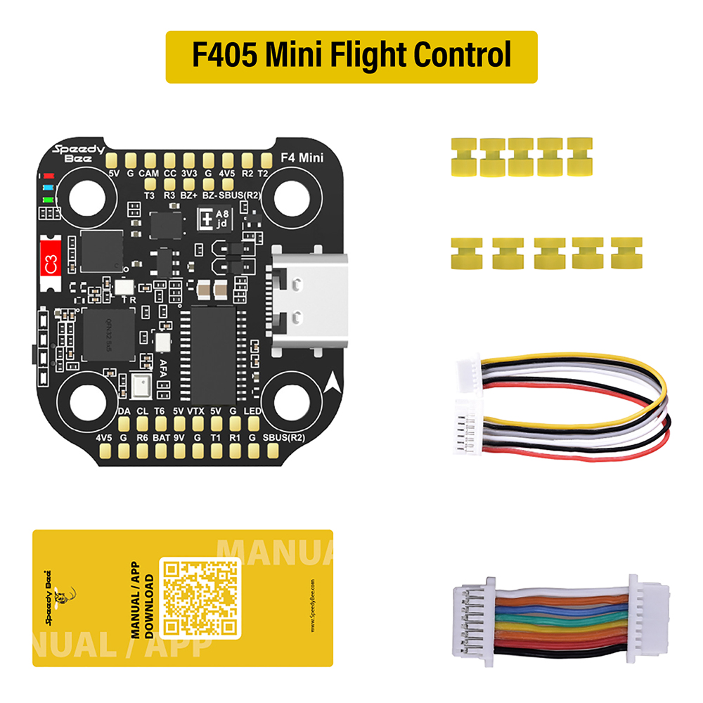 F405 MINI SpeedyBee F405 penge - F405 Flight Controller ulasan dan harga
