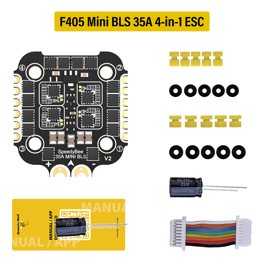 F405 MINI SpeedyBee F405 penge - F405 Flight Controller ulasan dan harga