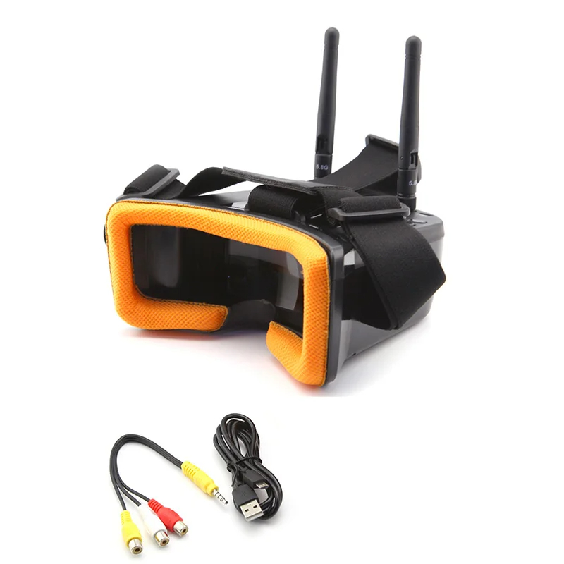 VR009 Kacamata FPV Layar LCD 3 - Goggles Fpv ulasan dan harga